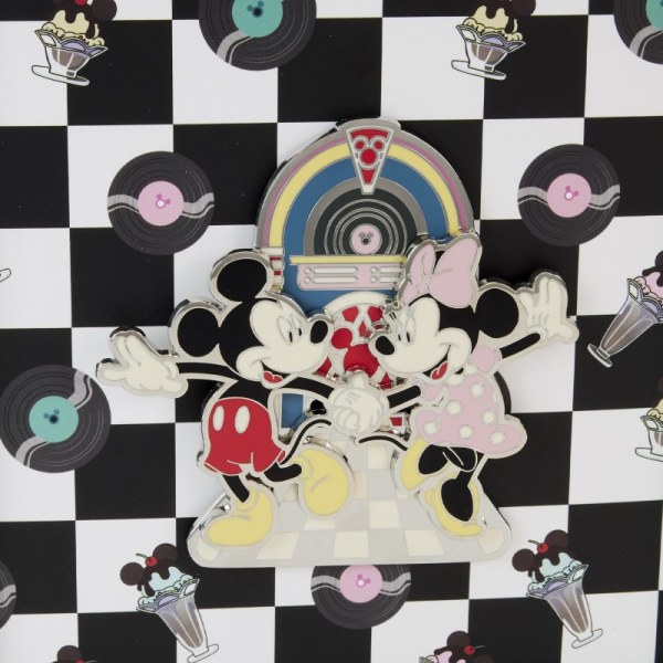 Pin's Mickey et Minnie soirée en amoureux Juke Box - Disney Mickey et Minnie