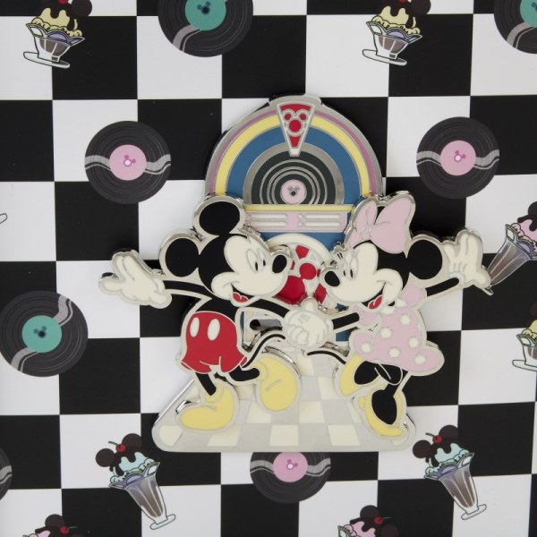 Pin's Mickey et Minnie soirée en amoureux Juke Box - Disney Mickey et Minnie