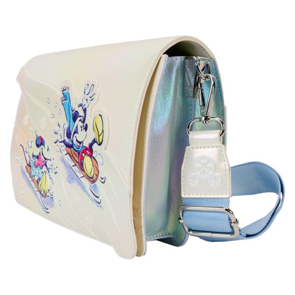 Sac à bandoulière Mickey & Friends Winter Wonderland - DISNEY LOUNGEFLY