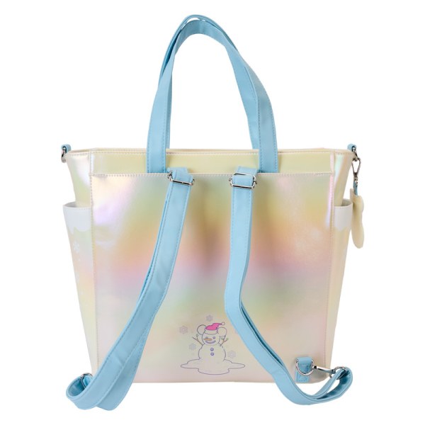 Tote bag convertible sac à dos Mickey & Friends Winter Wonderland Scene - DISNEY LOUNGEFLY