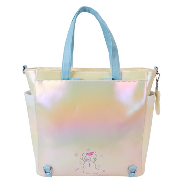 Tote bag convertible sac à dos Mickey & Friends Winter Wonderland Scene - DISNEY LOUNGEFLY