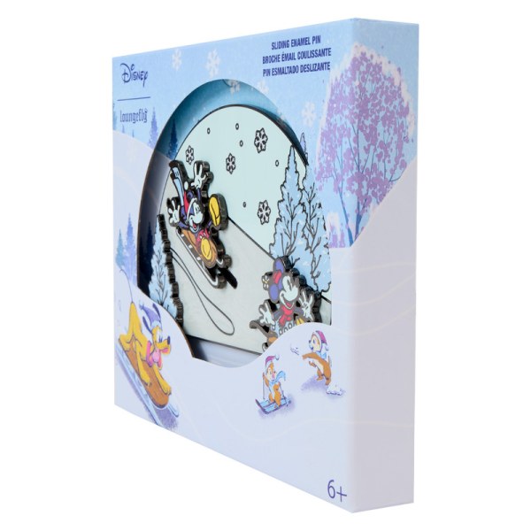 Pin coffret collector Mickey & Friends Winter Wonderland - DISNEY LOUNGEFLY