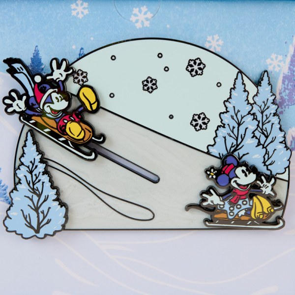 Pin coffret collector Mickey & Friends Winter Wonderland - DISNEY LOUNGEFLY