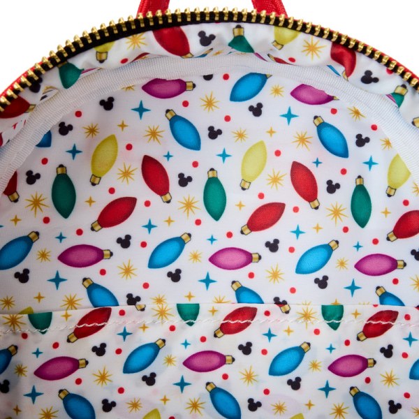 Mini sac à dos lumineux Mickey & Friends décorations lumineuses de Noël - DISNEY LOUNGEFLY
