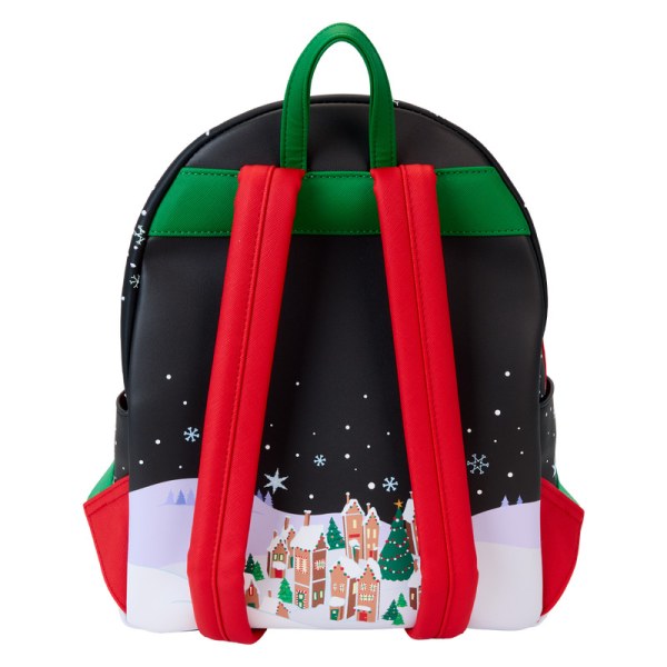 Mini sac à dos phosphorescent carrousel de cannes à sucre - DISNEY LOUNGEFLY L'étrange Noël de Monsieur Jack