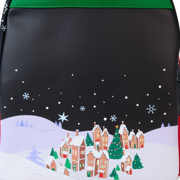 Mini sac à dos phosphorescent carrousel de cannes à sucre - DISNEY LOUNGEFLY L'étrange Noël de Monsieur Jack