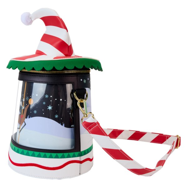 Sac à bandoulière carrousel de cannes à sucre rotatif - DISNEY LOUNGEFLY L' L'étrange Noël De Monsieur Jack
