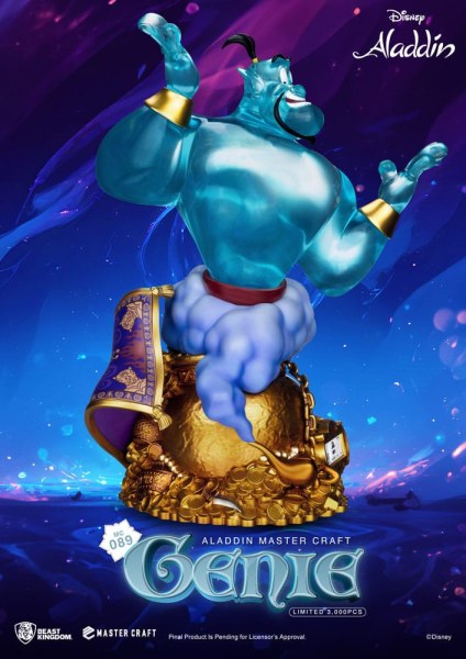 Statuette MasterCraft Genius 42 cm Édition Limitée - Disney Aladdin