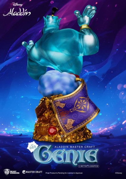 Statuette MasterCraft Genius 42 cm Édition Limitée - Disney Aladdin