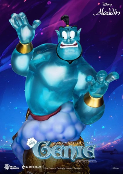 Statuette MasterCraft Genius 42 cm Édition Limitée - Disney Aladdin
