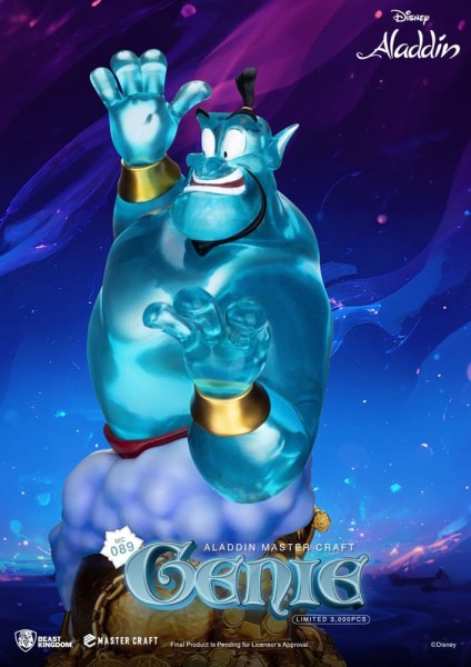 Statuette MasterCraft Genius 42 cm Édition Limitée - Disney Aladdin