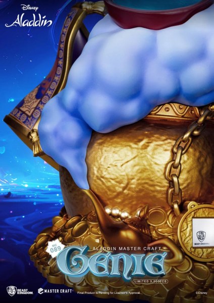 Statuette MasterCraft Genius 42 cm Édition Limitée - Disney Aladdin