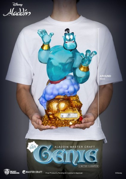 Statuette MasterCraft Genius 42 cm Édition Limitée - Disney Aladdin