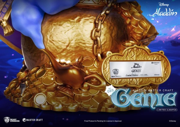 Statuette MasterCraft Genius 42 cm Édition Limitée - Disney Aladdin