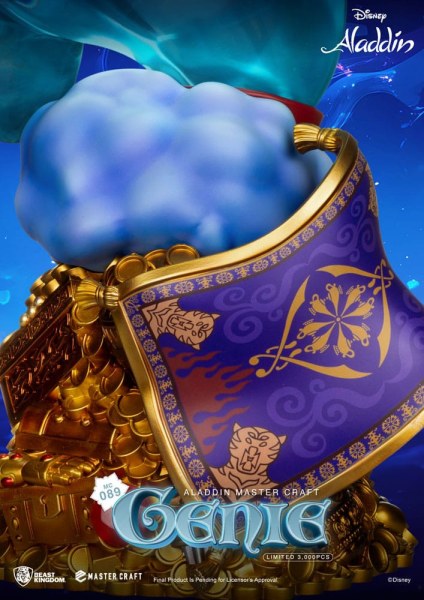 Statuette MasterCraft Genius 42 cm Édition Limitée - Disney Aladdin