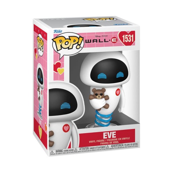 Figurine en vinyle Disney Wall-E Valentines POP! 1531 Eve 9 cm