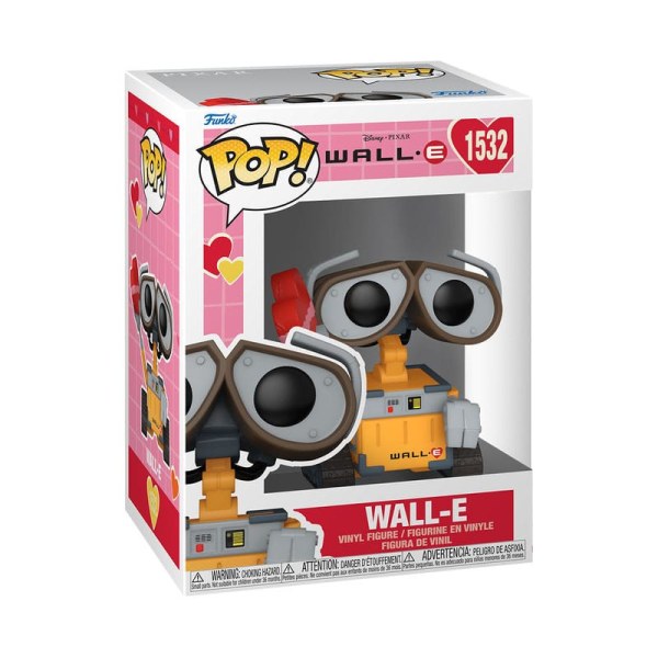 Wall-E Valentines POP! Disney Vinyl figurine Wall-E 9 cm