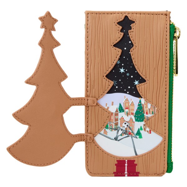 Grand porte-cartes sapin de Noël - DISNEY LOUNGEFLY L'étrange Noël de Monsieur Jack