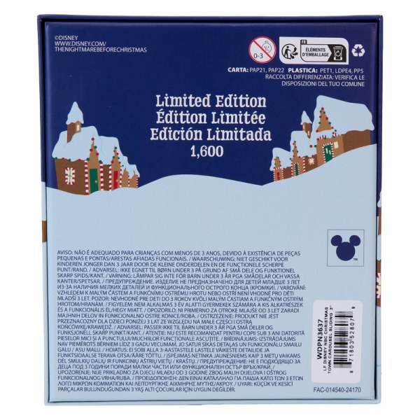 Pin coffret collector Carrousel de cannes à sucre - DISNEY LOUNGEFLY L'étrange Noël de Monsieur Jack