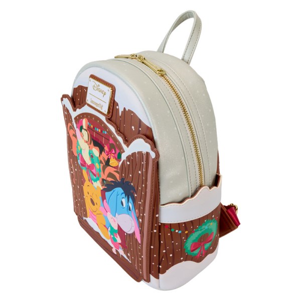 Mini sac à dos lumineux vœux de Noël - DISNEY LOUNGEFLY Winnie L'ourson et ses amis