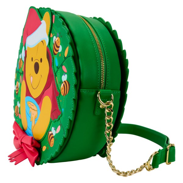 Sac à bandoulière coincé dans la lueur de la couronne - DISNEY LOUNGEFLY Winnie L'ourson