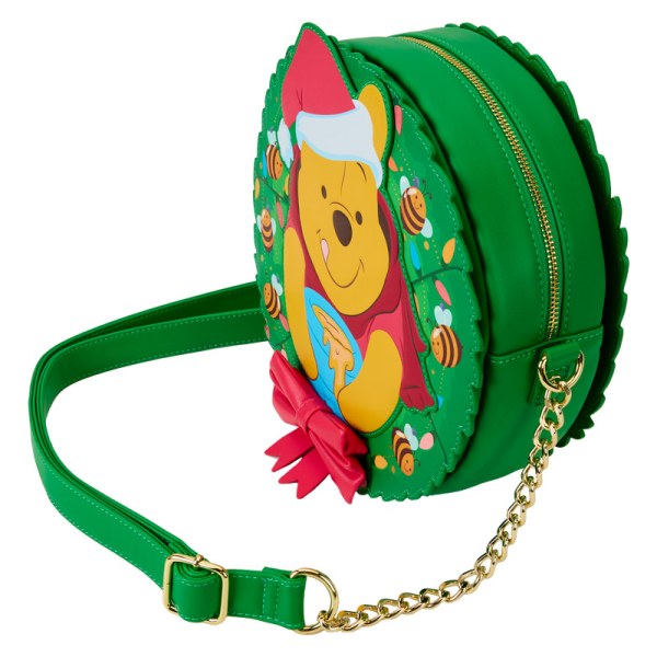 Sac à bandoulière coincé dans la lueur de la couronne - DISNEY LOUNGEFLY Winnie L'ourson