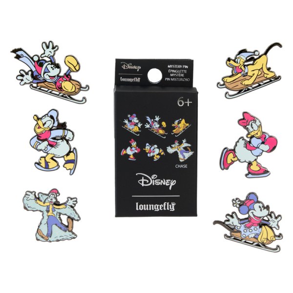 Pin boite mystère Winter Wonderland - Disney Loungefly Mickey & Friends