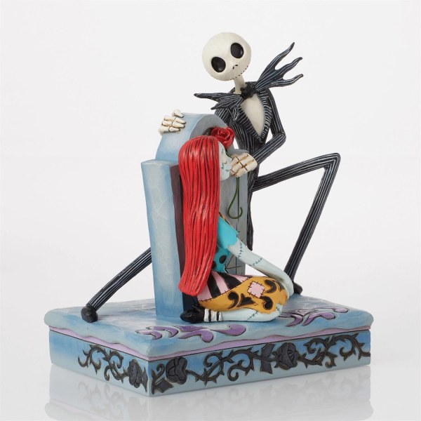Jack et Sally sur une Pierre tombale - DISNEY TRADITIONS