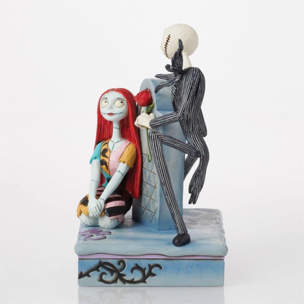 Jack et Sally sur une Pierre tombale - DISNEY TRADITIONS