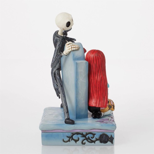Jack et Sally sur une Pierre tombale - DISNEY TRADITIONS