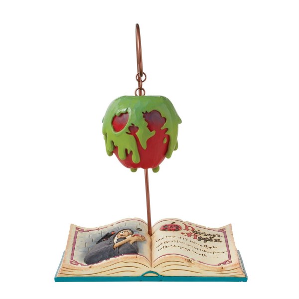 Figurine livre Pomme Empoisonnée Blanche-neige - DISNEY TRADITIONS