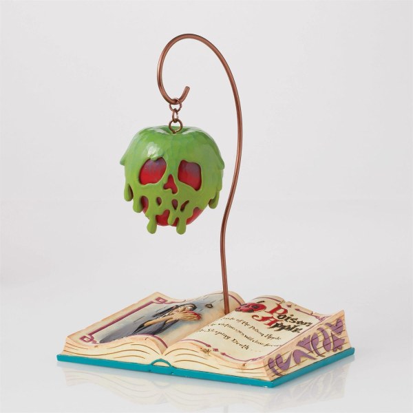 Figurine livre Pomme Empoisonnée Blanche-neige - DISNEY TRADITIONS