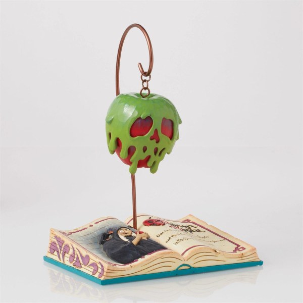 Figurine livre Pomme Empoisonnée Blanche-neige - DISNEY TRADITIONS