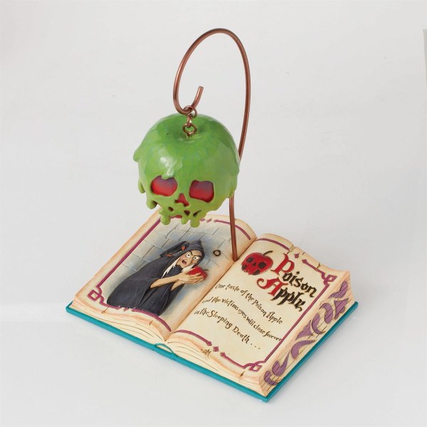 Figurine livre Pomme Empoisonnée Blanche-neige - DISNEY TRADITIONS