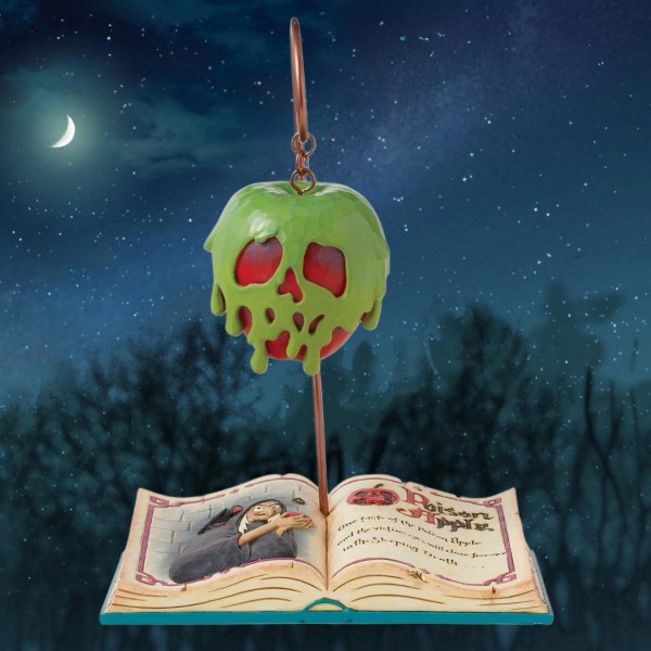 Figurine livre Pomme Empoisonnée Blanche-neige - DISNEY TRADITIONS