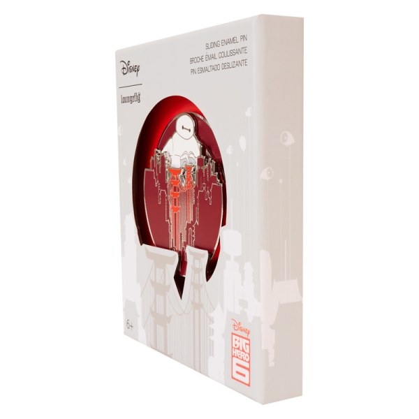 Pin's coffret collector Baymax aime San Fransokyo 10e anniversaire  - DISNEY LOUNGEFLY Les Nouveaux Héros