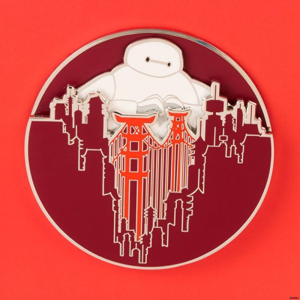 Pin's coffret collector Baymax aime San Fransokyo 10e anniversaire  - DISNEY LOUNGEFLY Les Nouveaux Héros