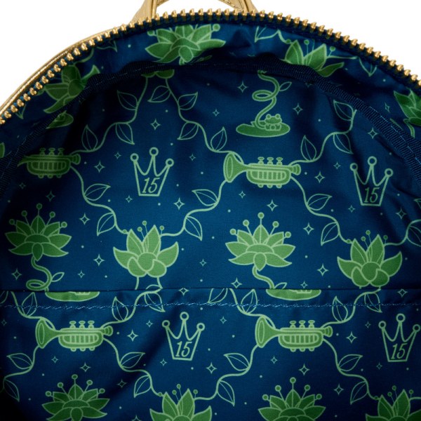 Mini sac à dos lumineux Tiana et Prince Naveen - DISNEY LOUNGEFLY La Princesse et la Grenouille 15e anniversaire