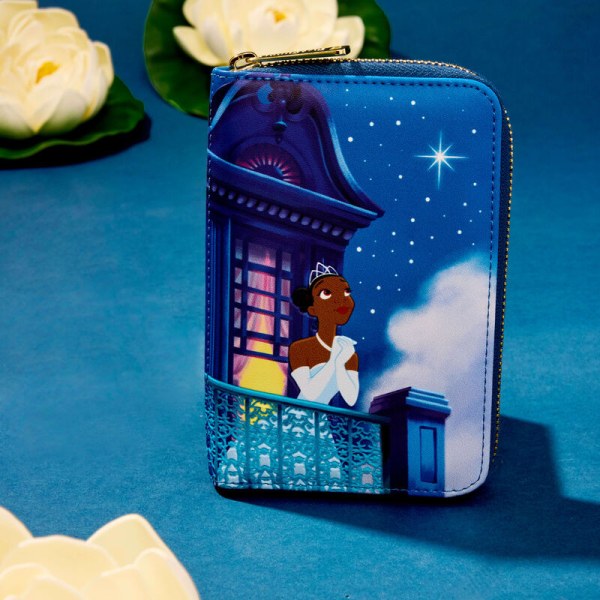 Portefeuille lumineux étoile de souhait Tiana - DISNEY LOUNGEFLY La Princesse et la grenouille 15e anniversaire
