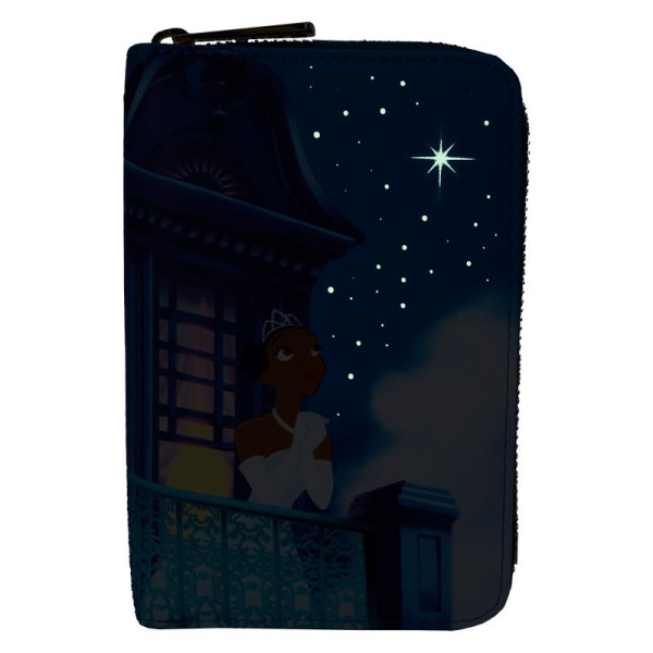 Portefeuille lumineux étoile de souhait Tiana - DISNEY LOUNGEFLY La Princesse et la grenouille 15e anniversaire