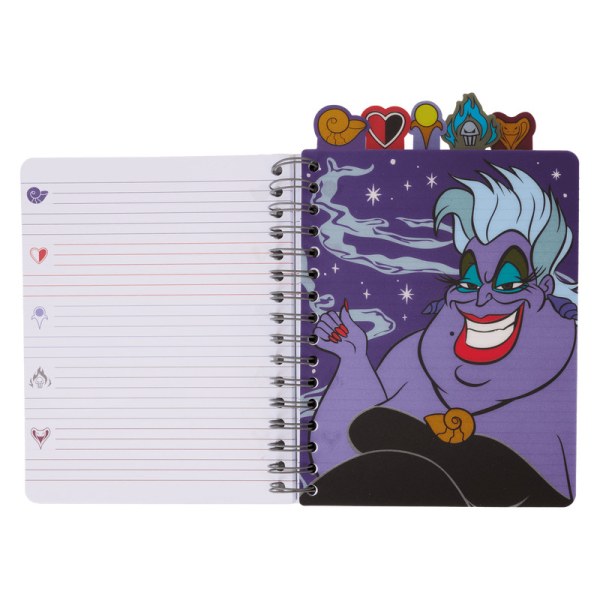 Journal à spirales irisées - DISNEY LOUNGEFLY Villains