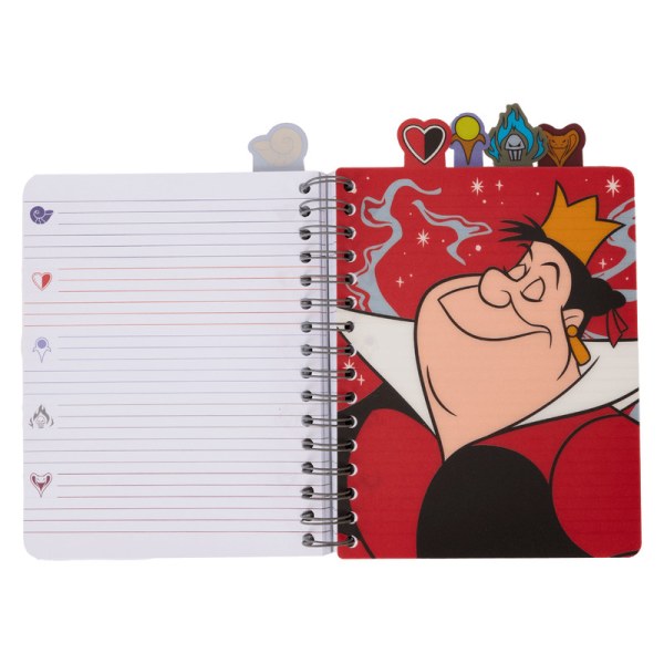 Journal à spirales irisées - DISNEY LOUNGEFLY Villains