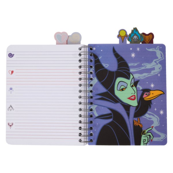 Journal à spirales irisées - DISNEY LOUNGEFLY Villains