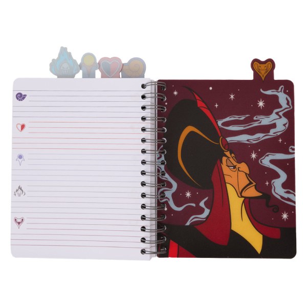 Journal à spirales irisées - DISNEY LOUNGEFLY Villains