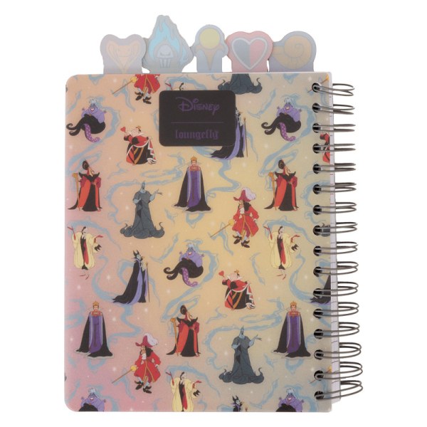 Journal à spirales irisées - DISNEY LOUNGEFLY Villains
