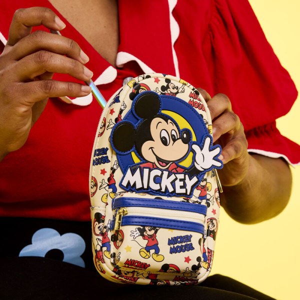Trousse mini sac à dos Mickey - DISNEY LOUNGEFLY