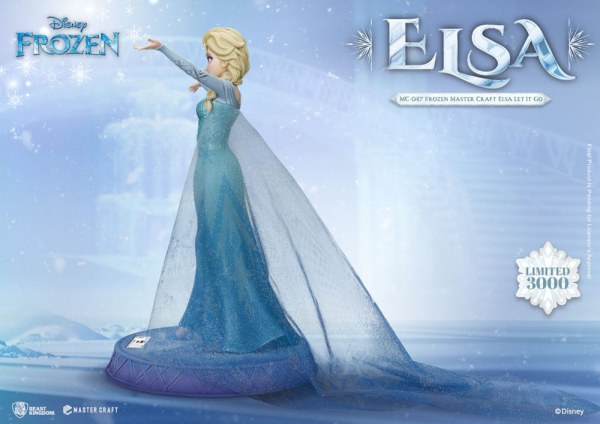 Statuette Disney La Reine Des Neiges Master Craft Elsa Let It Go 40 cm