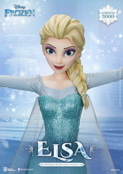 Statuette Disney La Reine Des Neiges Master Craft Elsa Let It Go 40 cm