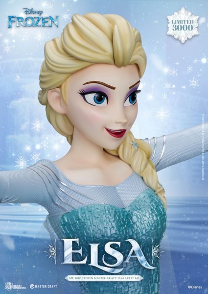 Statuette Disney La Reine Des Neiges Master Craft Elsa Let It Go 40 cm