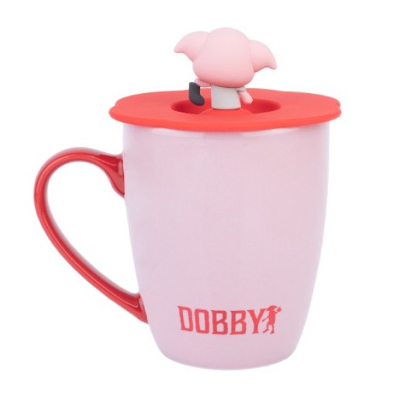 MUG PREMIUM AVEC COUVERCLE DOBBY - HARRY POTTER